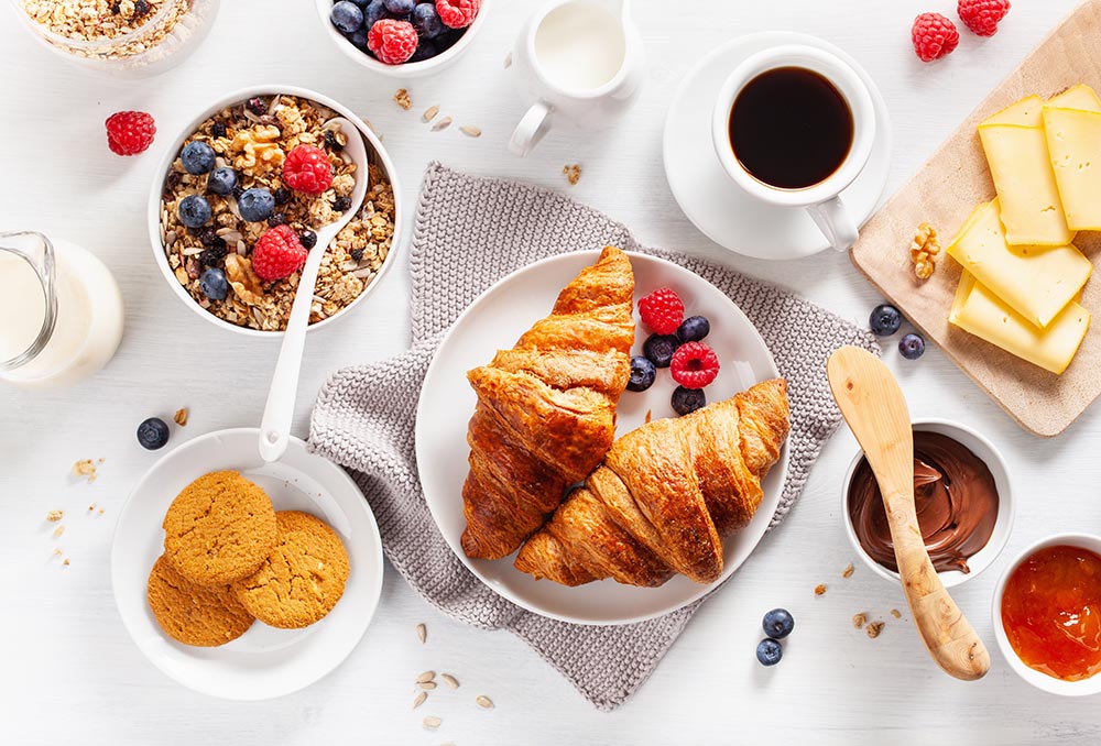 A vibrant breakfast and lunch spread from Daily Jam, proudly served across all of our local service areas.